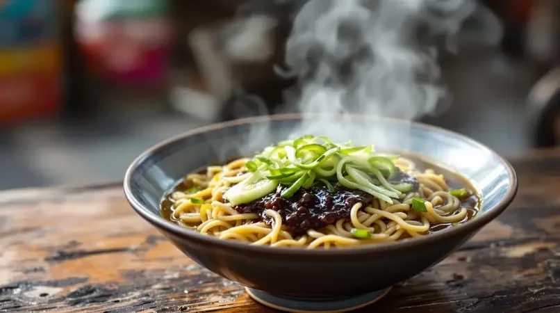 街边老字号炸酱面，一碗解乡愁 - 96影院美食短视频封面